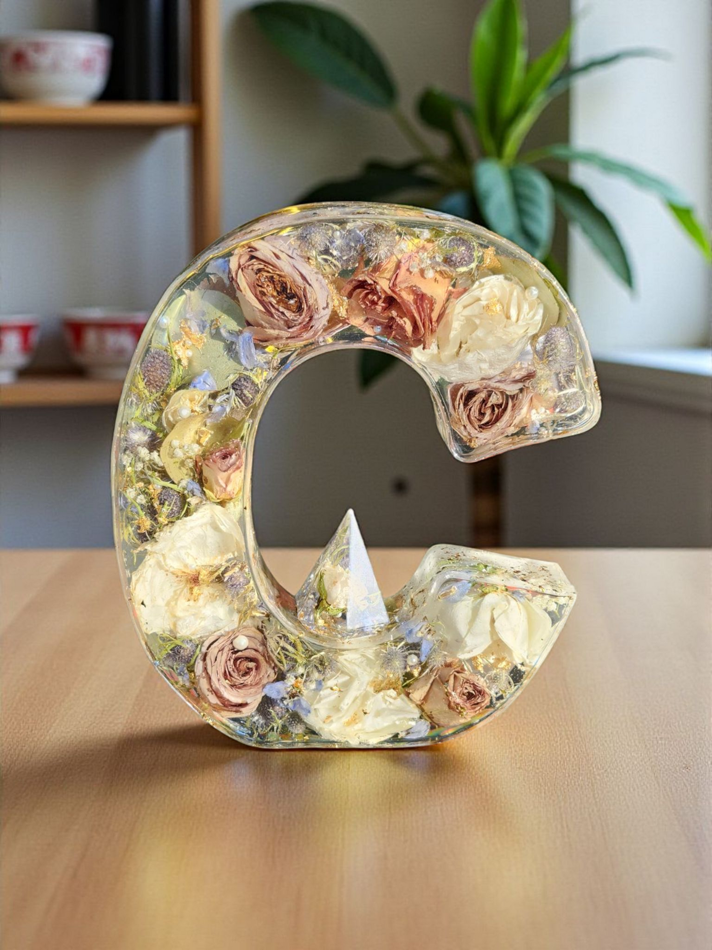 Large Letter Flower Preservation